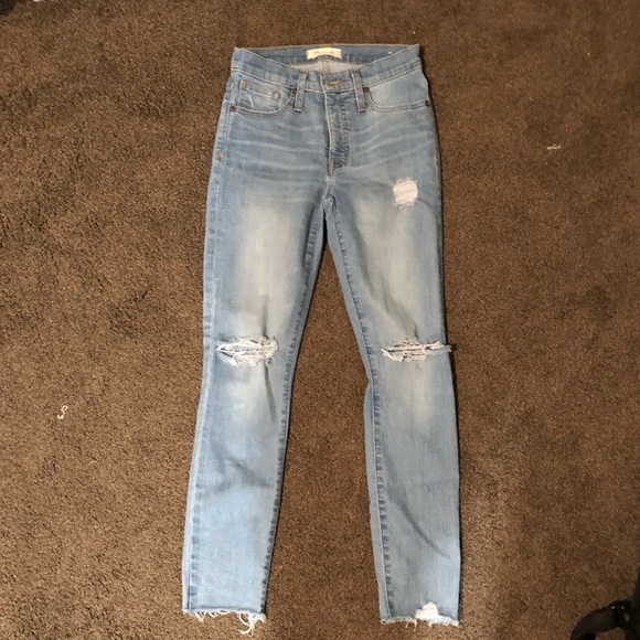 madewell jeans size